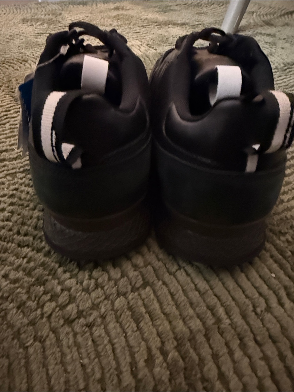adidas Ian Brown Men's Black Athletic Sneakers - Picture 6 of 6